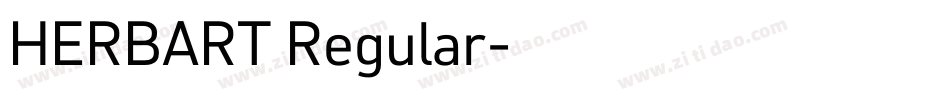 HERBART Regular字体转换
